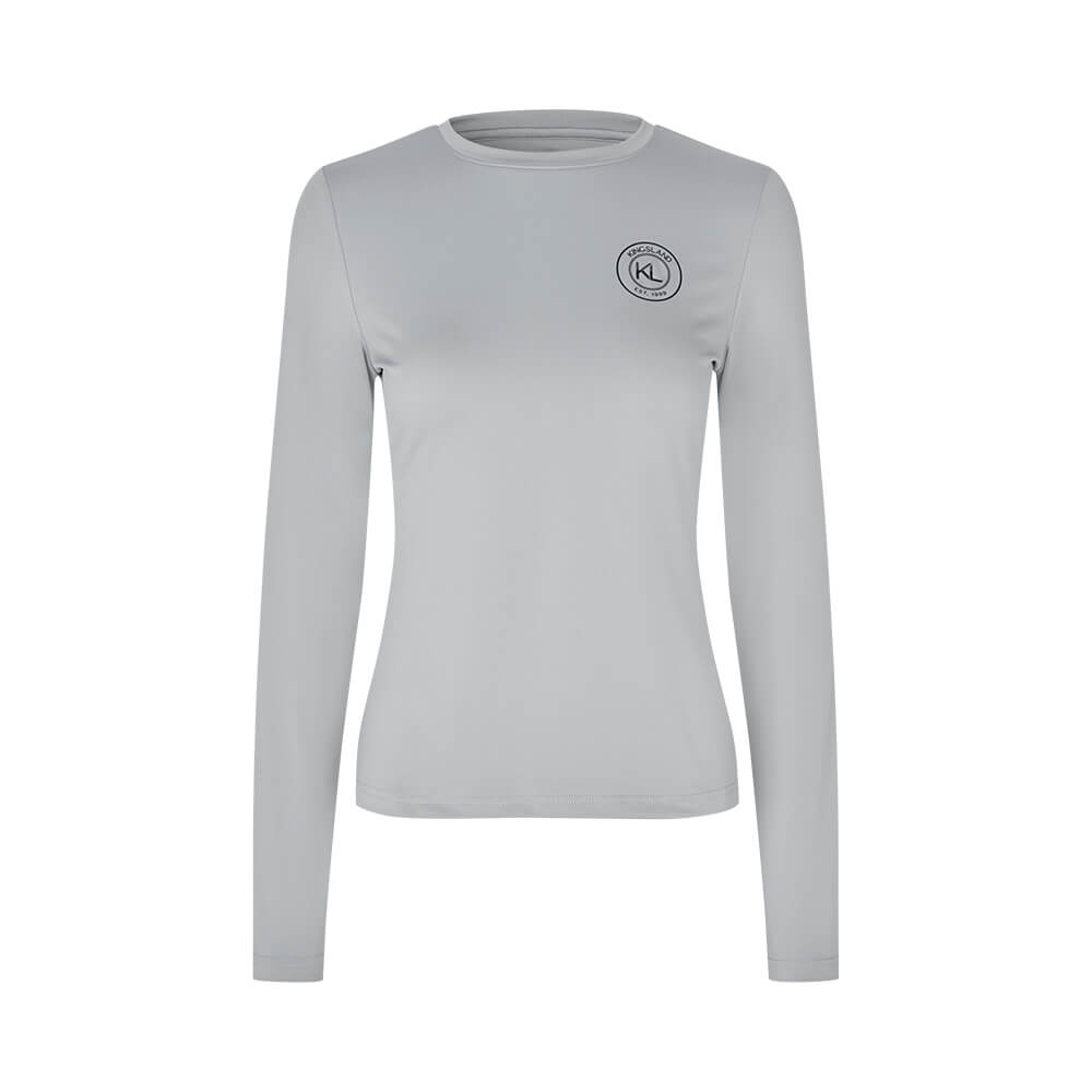 Kingsland KLMalin Trainingsshirt Damen - quarry, Größe XS