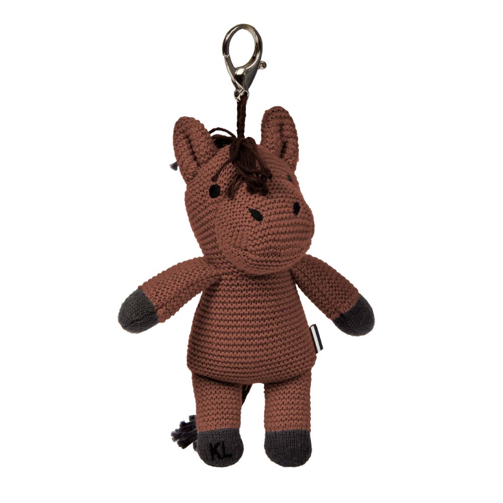 Kingsland KLMonty Strickpferdchen Anhänger - chestnut