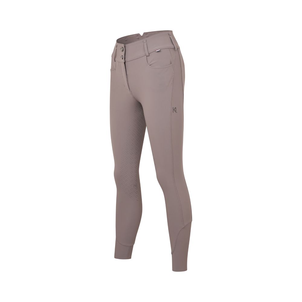 Kingsland KLKira Breeches in H-Form mit F-Grip in normaler Passform, für Damen - brown iron, Größe 36