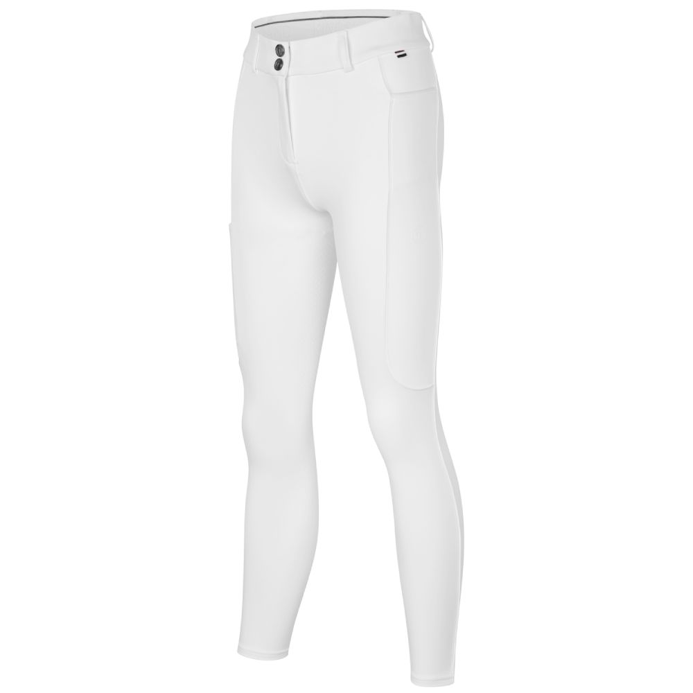 Kingsland KLKornelia Vollgrip Reithose Damen mit H-Shape - white, Größe 34