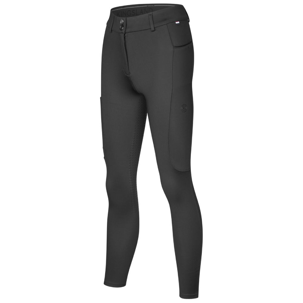 Kingsland KLKornelia Vollgrip Reithose Damen mit H-Shape - black, Größe 36