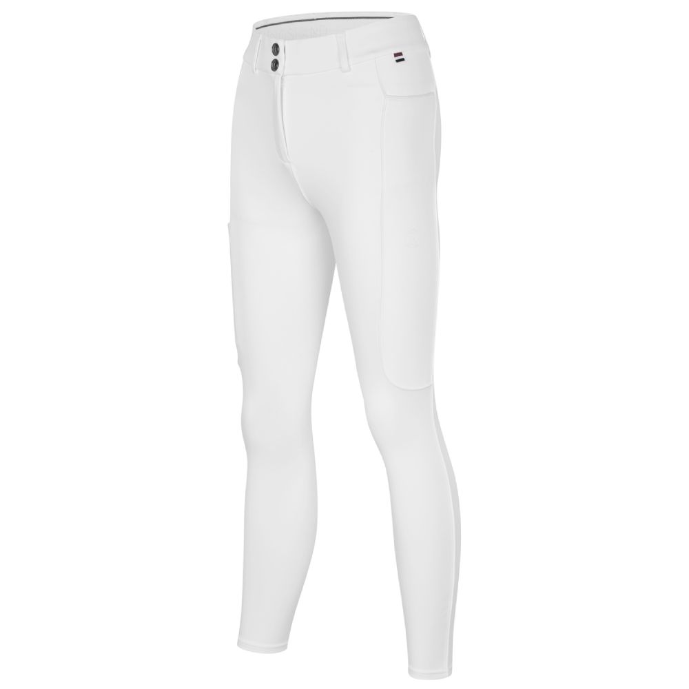 Kingsland KLKornelia Kniegrip Reithose Damen mit H-Shape - white, Größe 42