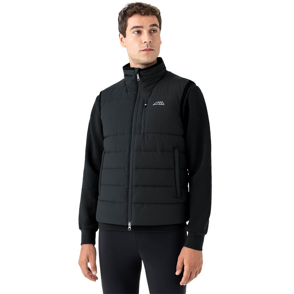 Equiline Egiut Steppweste Herren - schwarz, Größe S