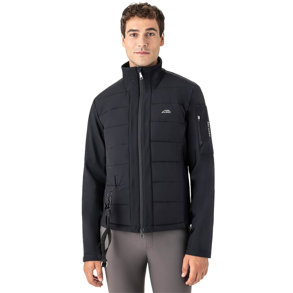 Equiline Exot Jacke Herren Air-Bag kompatibel - schwarz, Größe S