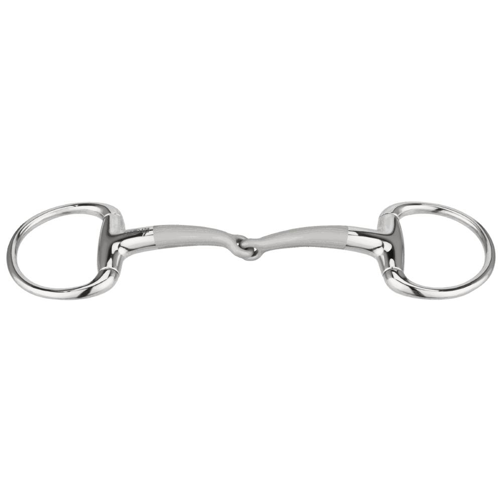 Sprenger SATINOX Olivenkopf Unterlegtrense 14 mm einf. gebrochen - Größe 115 mm