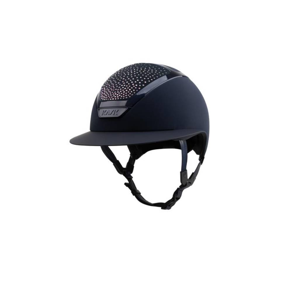 KASK Reithelm Star Lady Chrome Waterfence - navy_navy_vintagerosemix, Größe 59