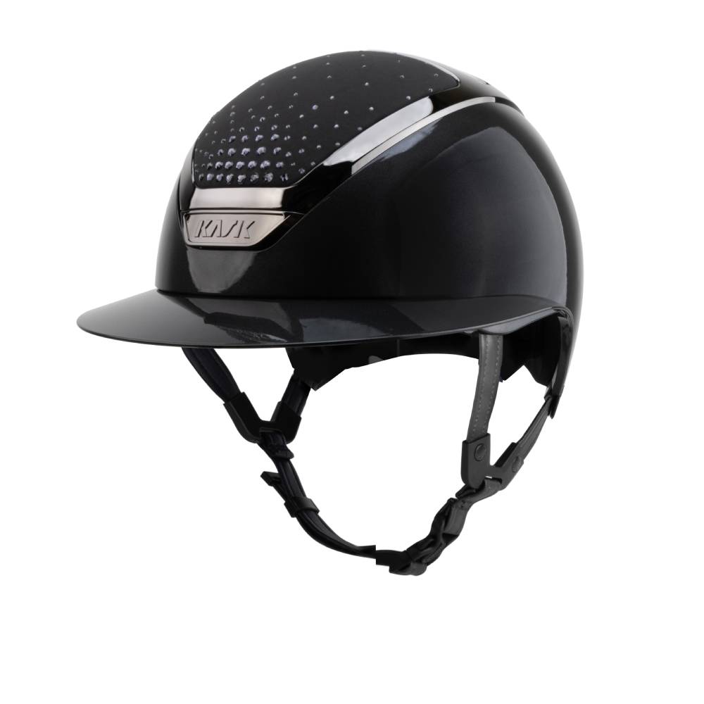 KASK Reithelm Star Lady Pure Shine Passage - anthracite_graphite, Größe 53