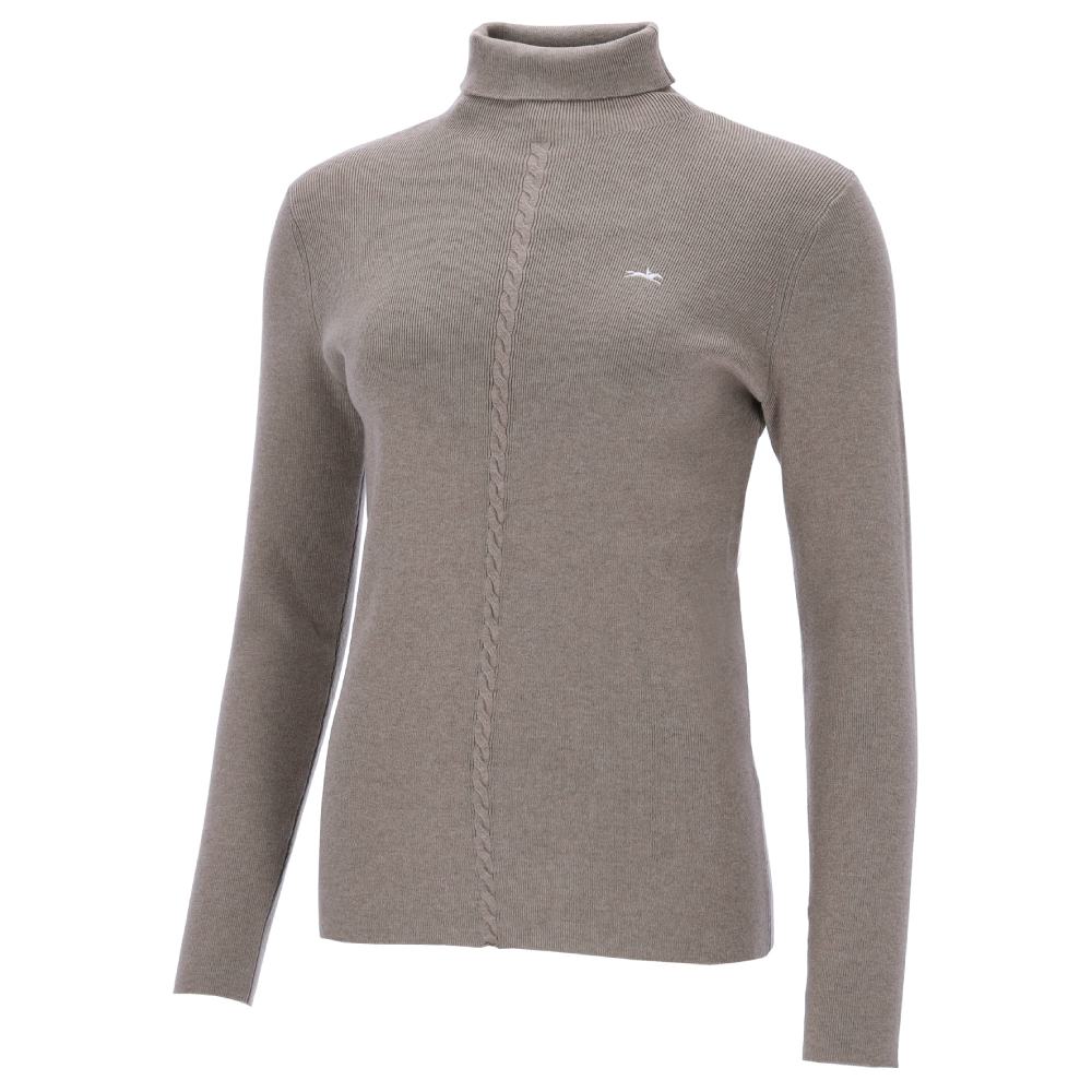 Schockemöhle SPJosie Style Rollkragenpullover Damen - hazel, Größe L