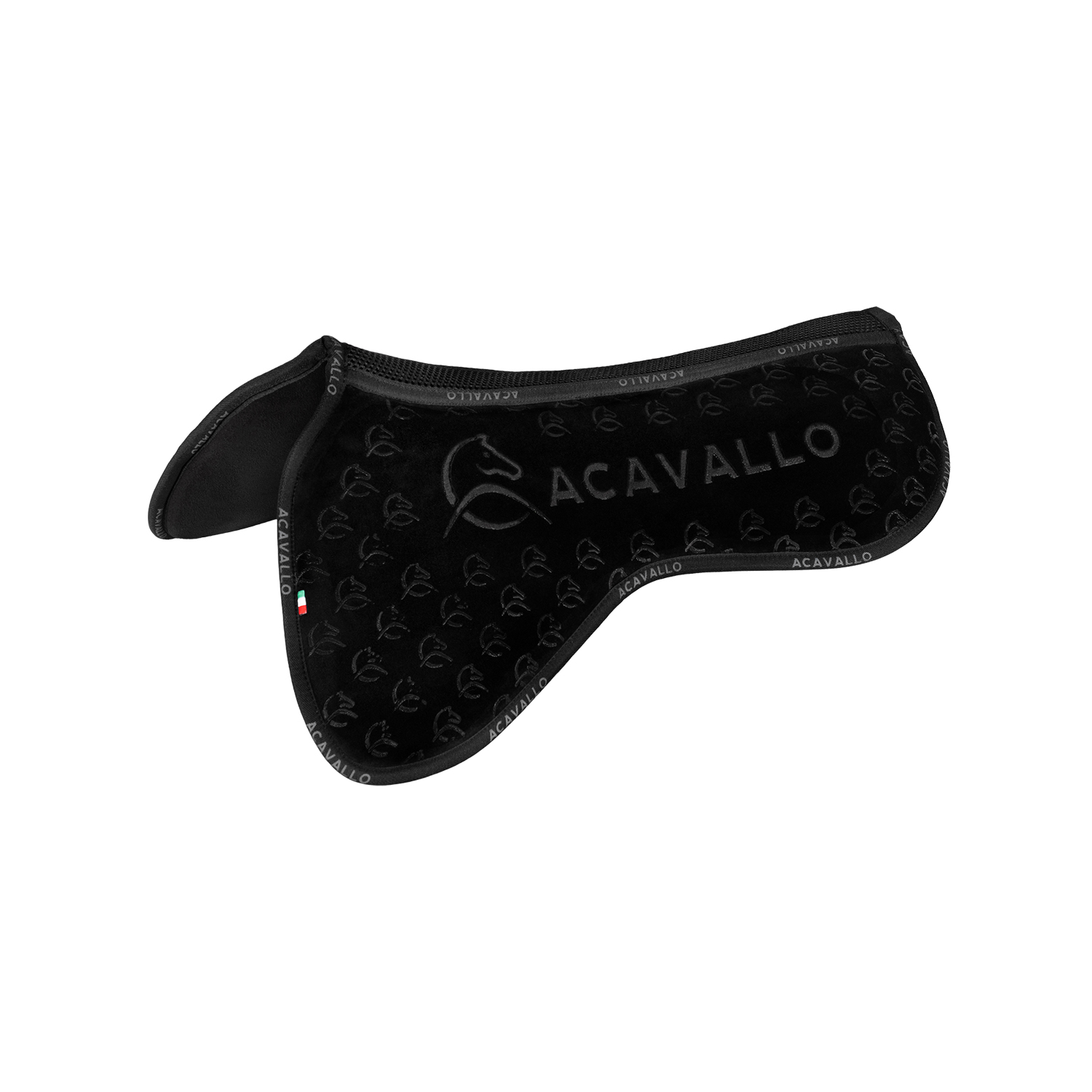 Acavallo Spine Free C.C.+Memory Silikon Pad - black, Größe M