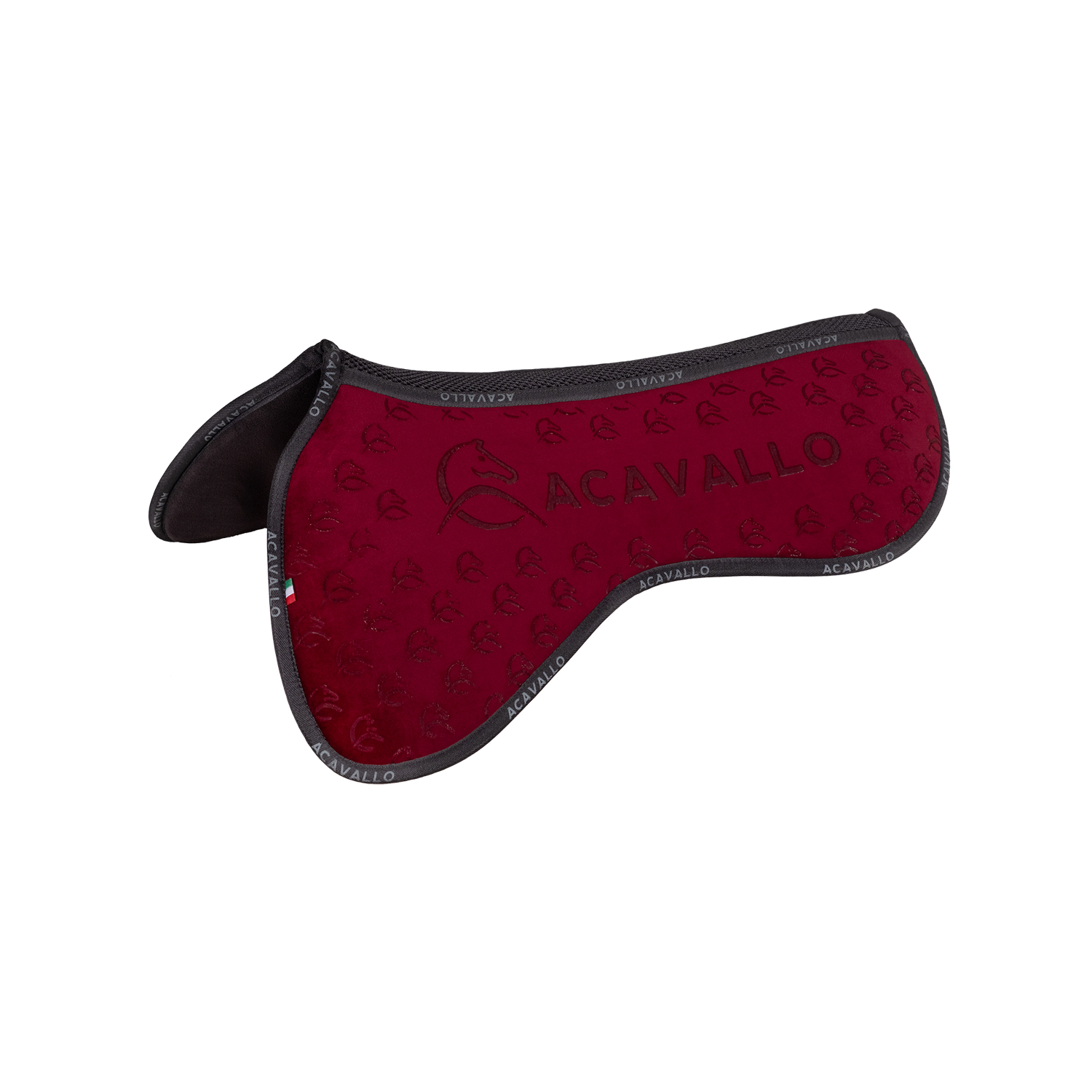 Acavallo Spine Free C.C.+Memory Silikon Pad - wine, Größe M