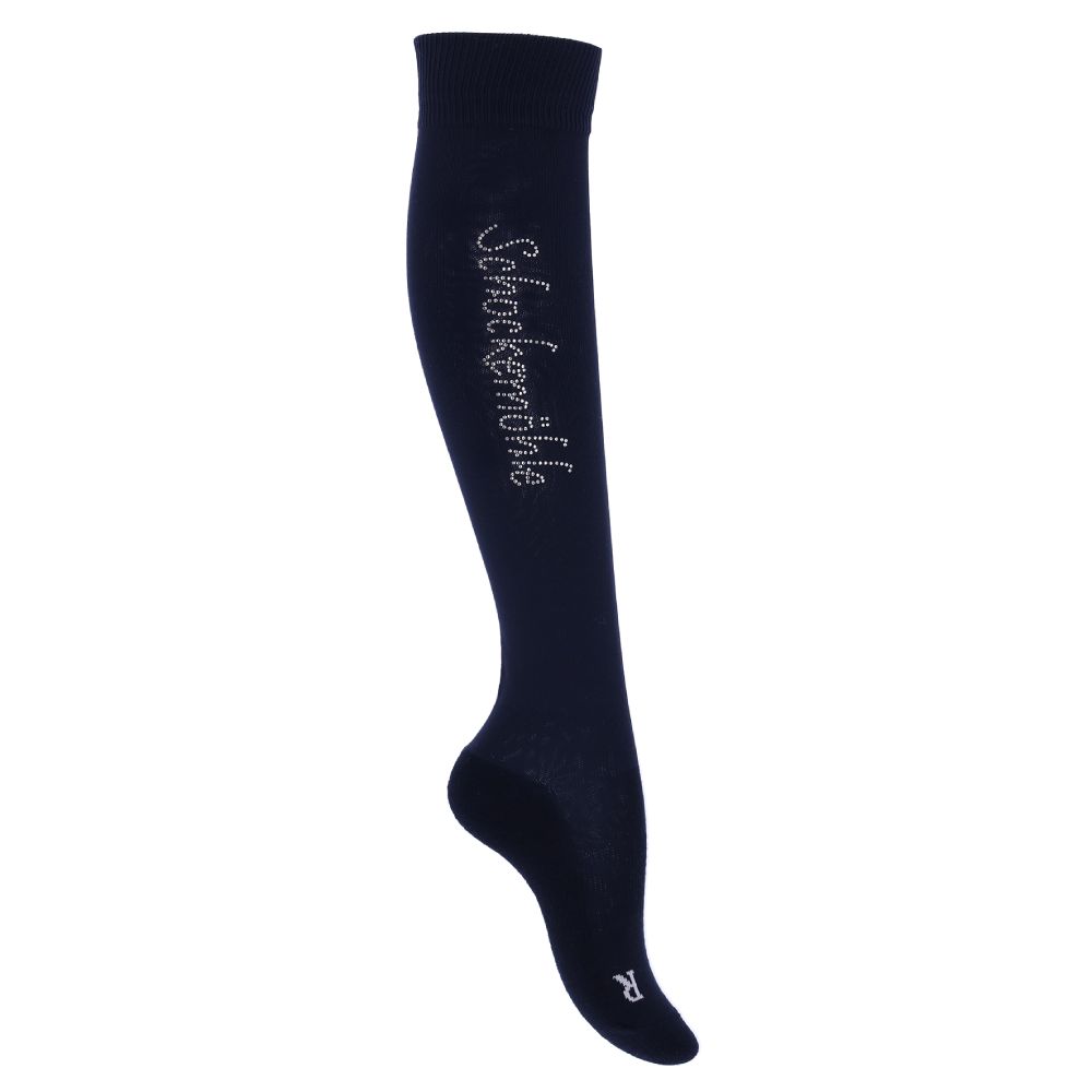 Schockemöhle Glamour Functional Socks Style Kniestrümpfe - dark navy