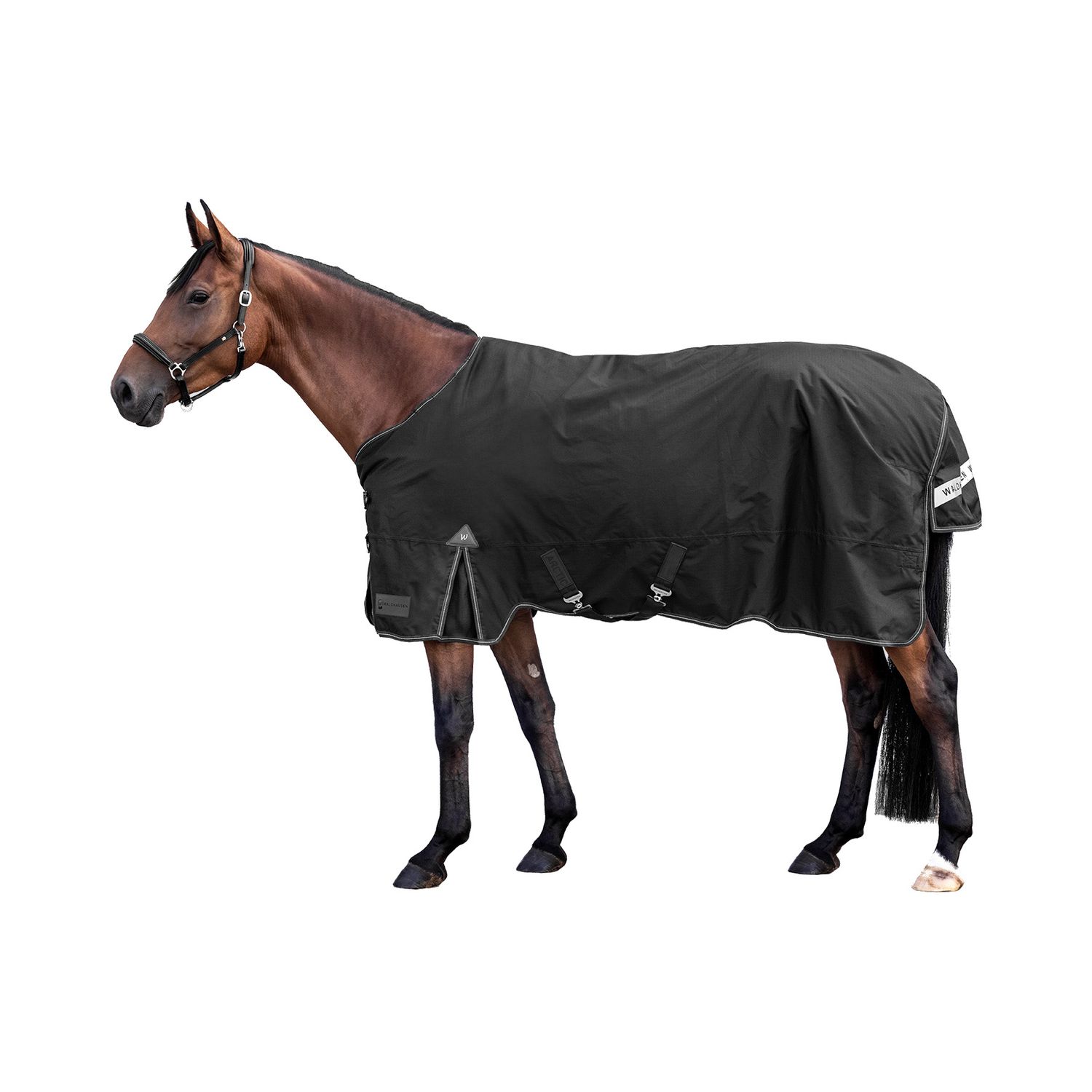 Waldhausen Outdoordecke Arctic 200g - schwarz, Größe 135 cm