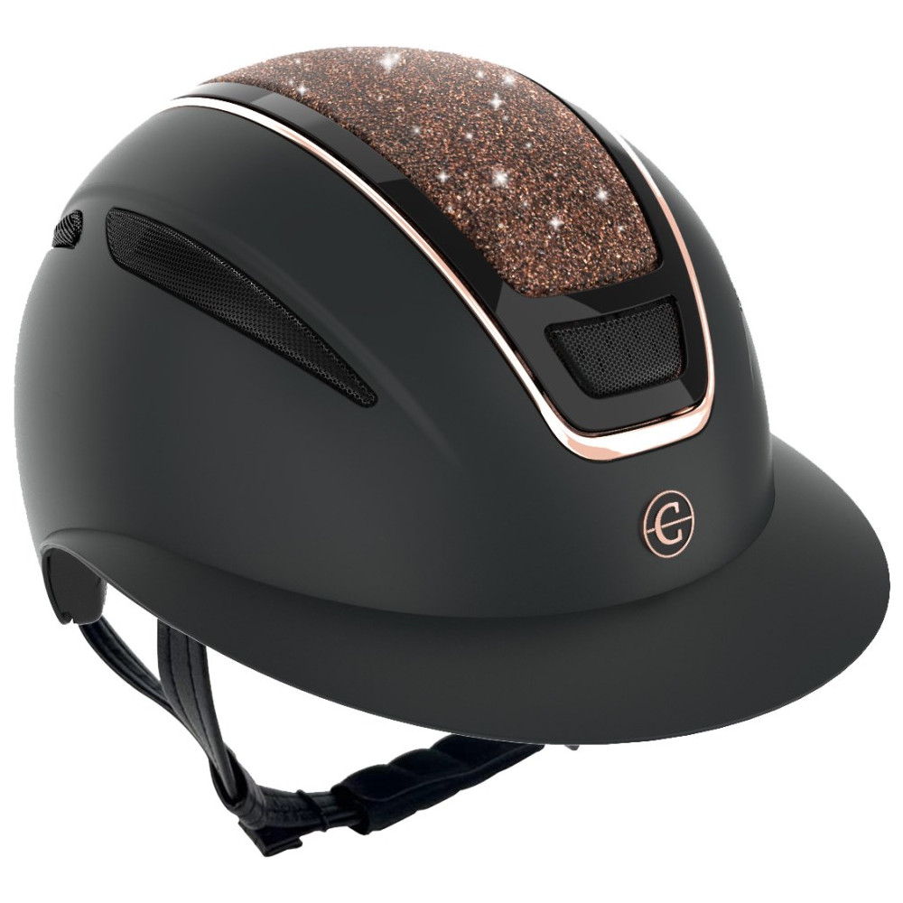 Covalliero Reithelm Elite Polo - roségold, Größe L (59-61 cm)
