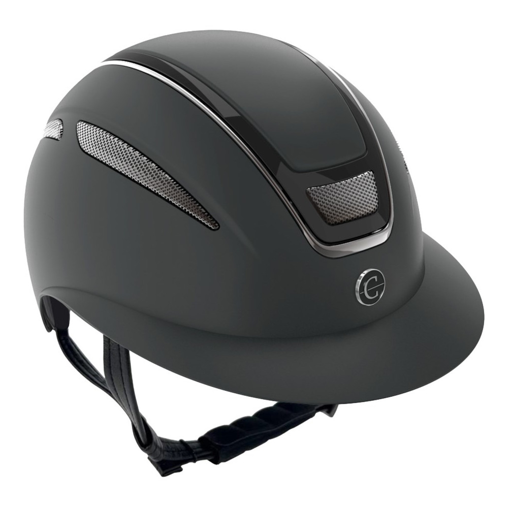 Covalliero Reithelm Elite Polo - schwarz, Größe M (56-58 cm)