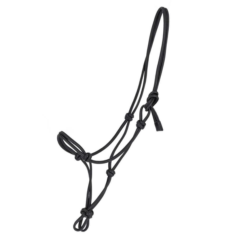 QHP Knotenhalfter Leder Liberta