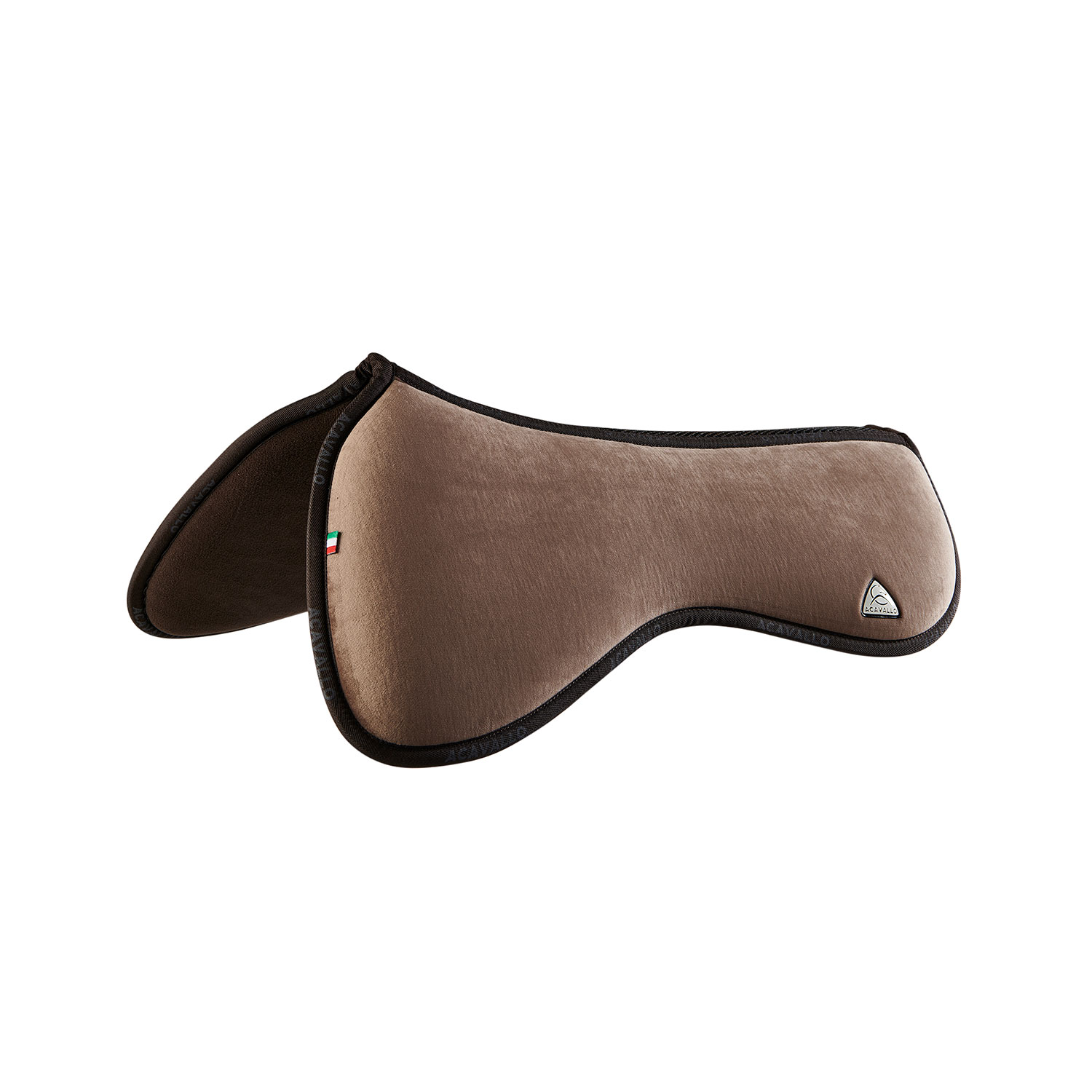 Acavallo Spine Free C.C.+Memory Pad - brown, Größe M