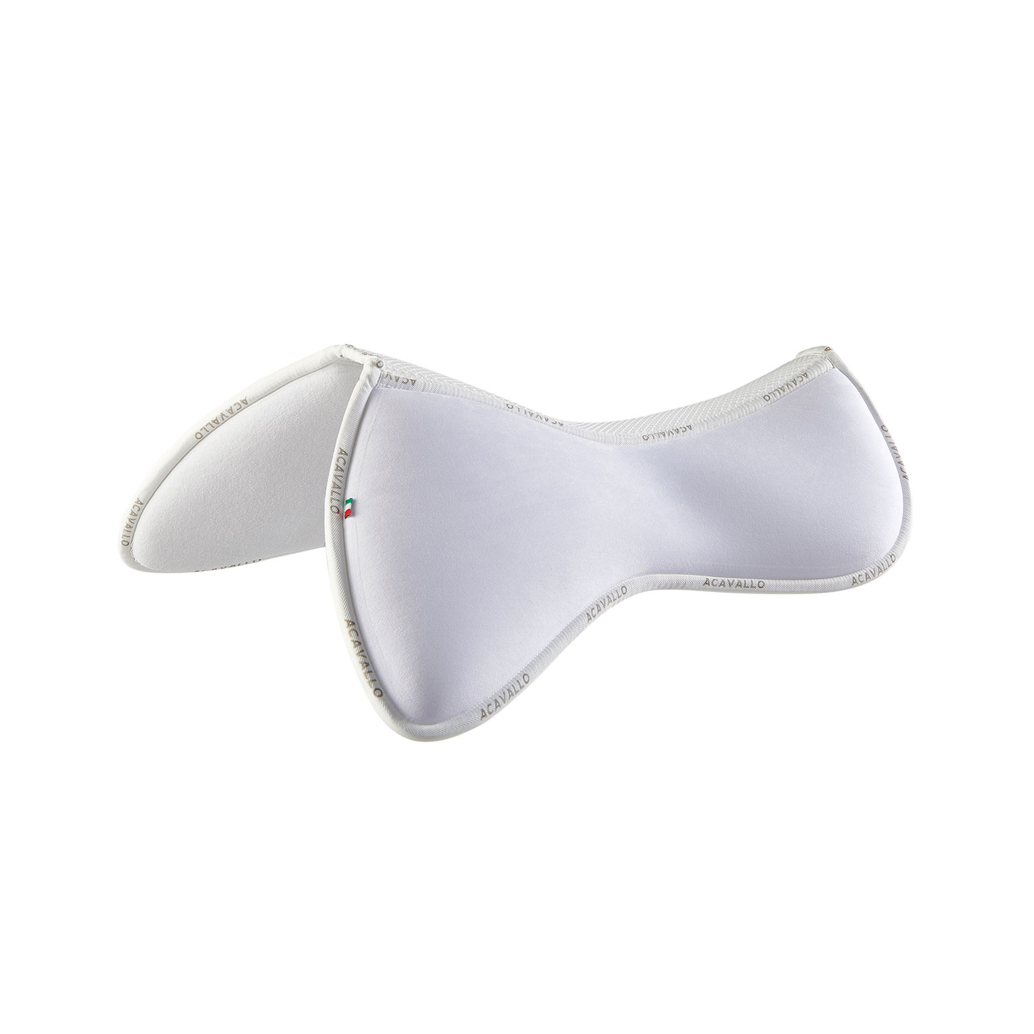 Acavallo Spine Free C.C.+Memory Pad - white, Größe L