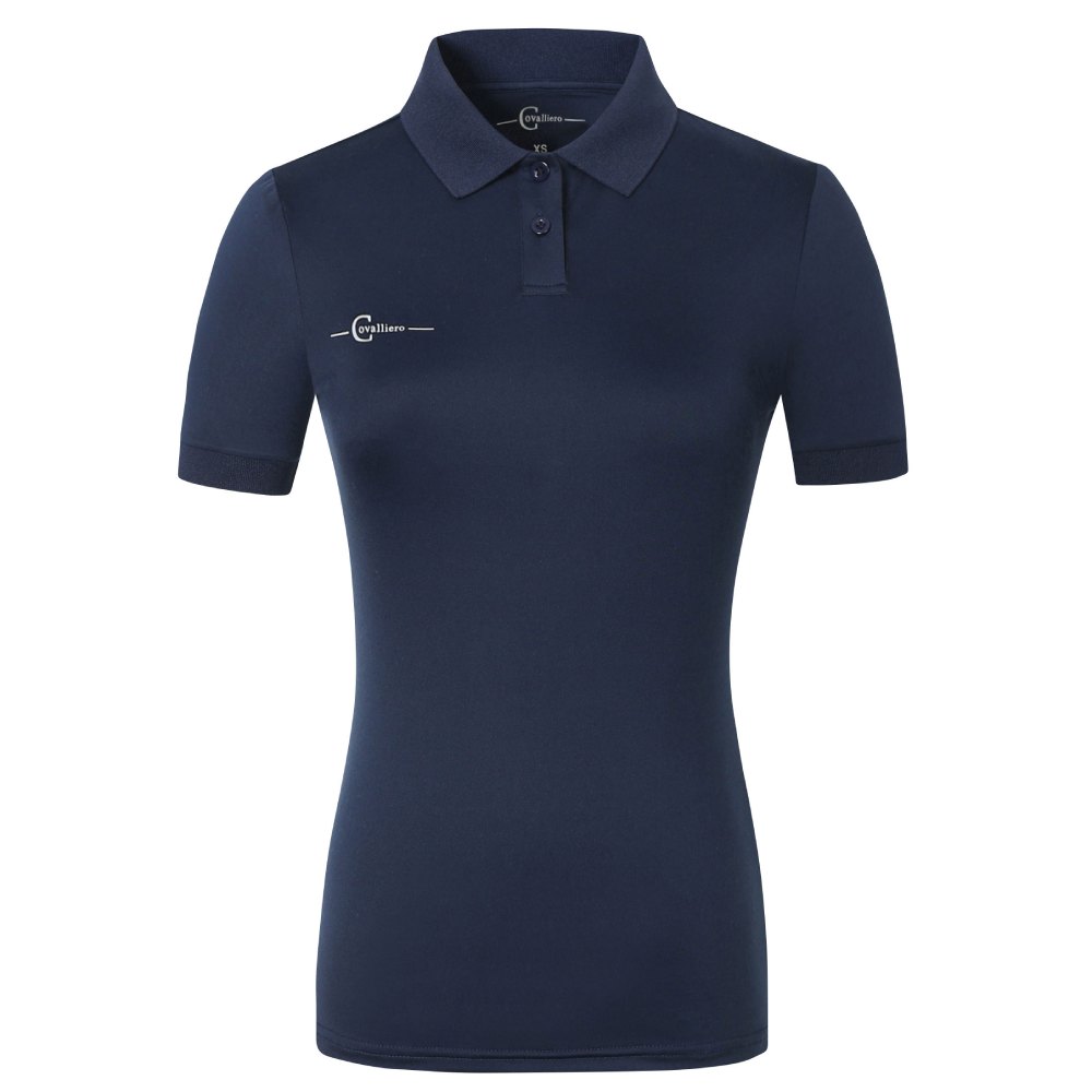Covalliero Poloshirt Damen - navy, Größe XXS