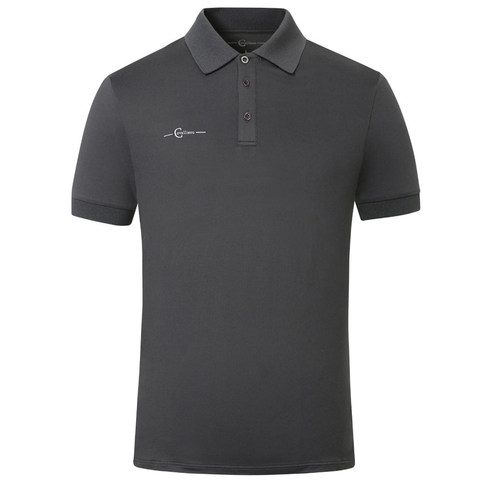 Covalliero Poloshirt Herren - graphite, Größe XXXL