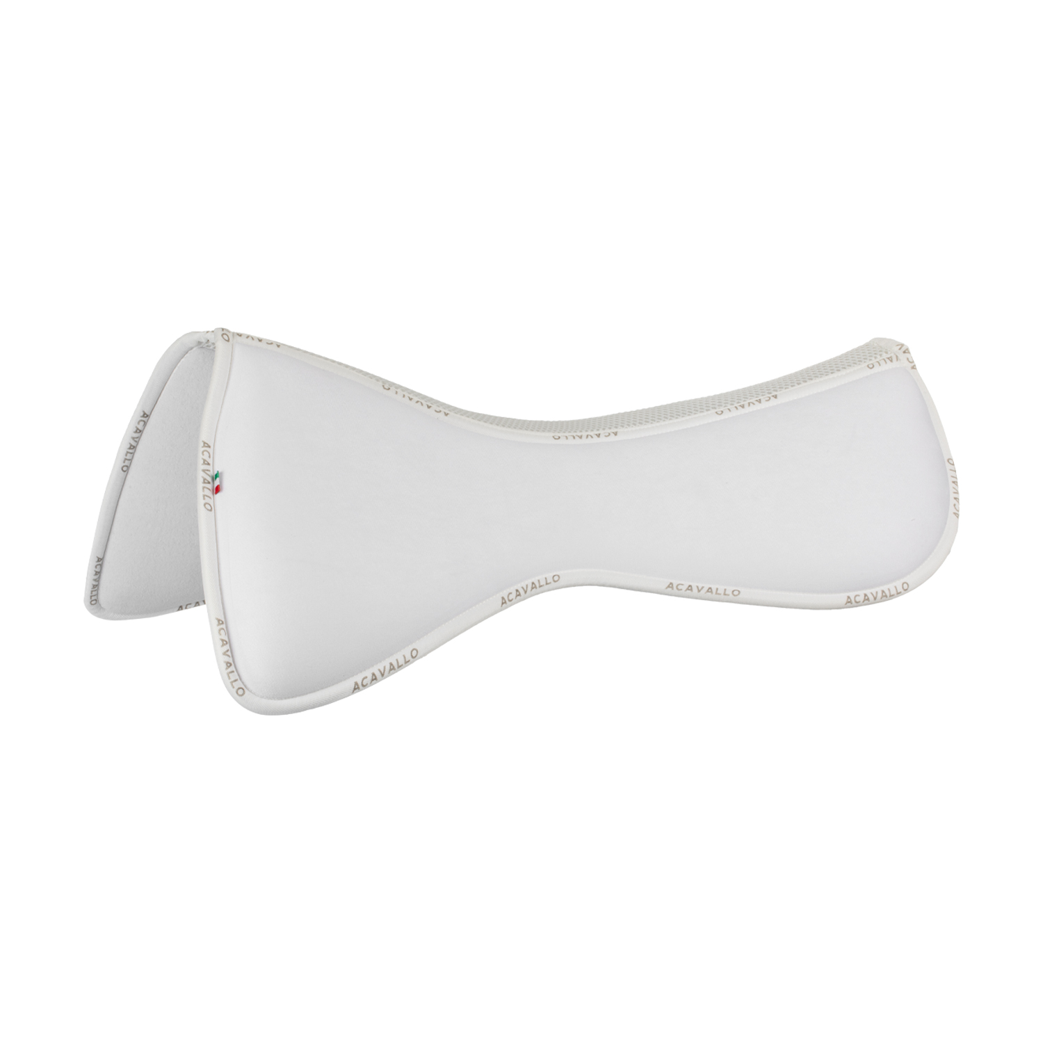 Acavallo Spine Free Memory Pad Dressage - weiß, Größe onesize