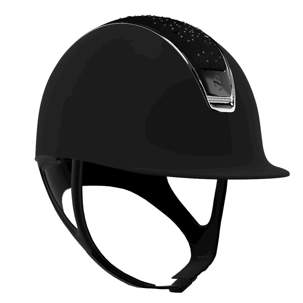 Samshield Shadowmatt 2.0 Crystal Bloom Reithelm - schwarz, Größe M (55-58)
