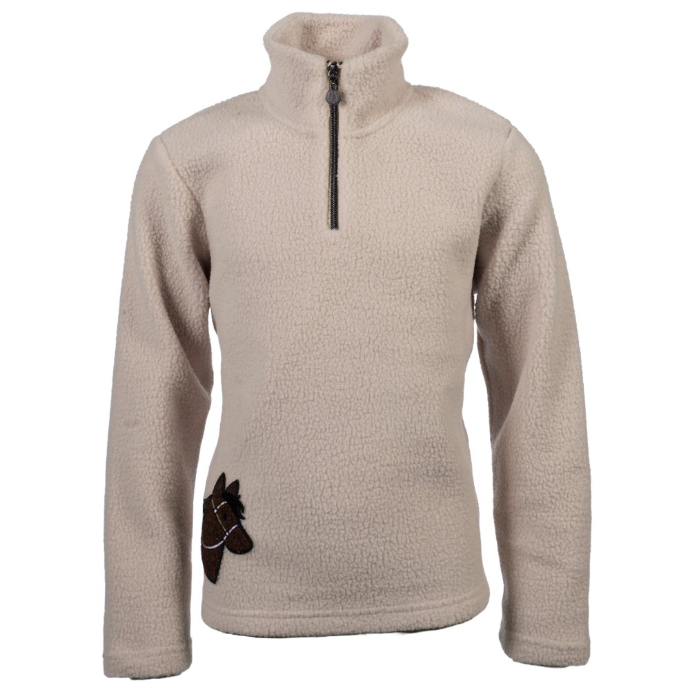 HKM Pullover Mia Kinder - beige, Größe 122/128