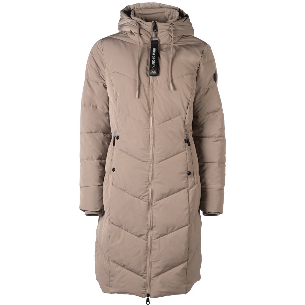 HKM Steppmantel Toronto Damen - taupe, Größe S