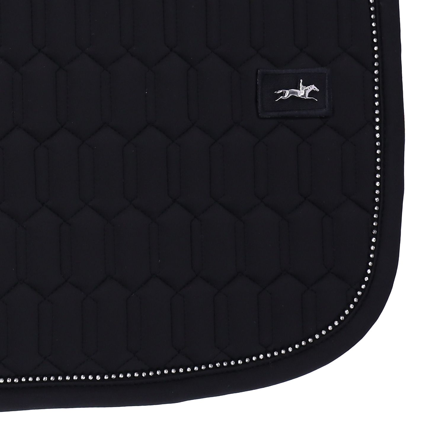Schockemöhle Schabracke SP Energy D - black/crystal, Größe Warmblut Dressur