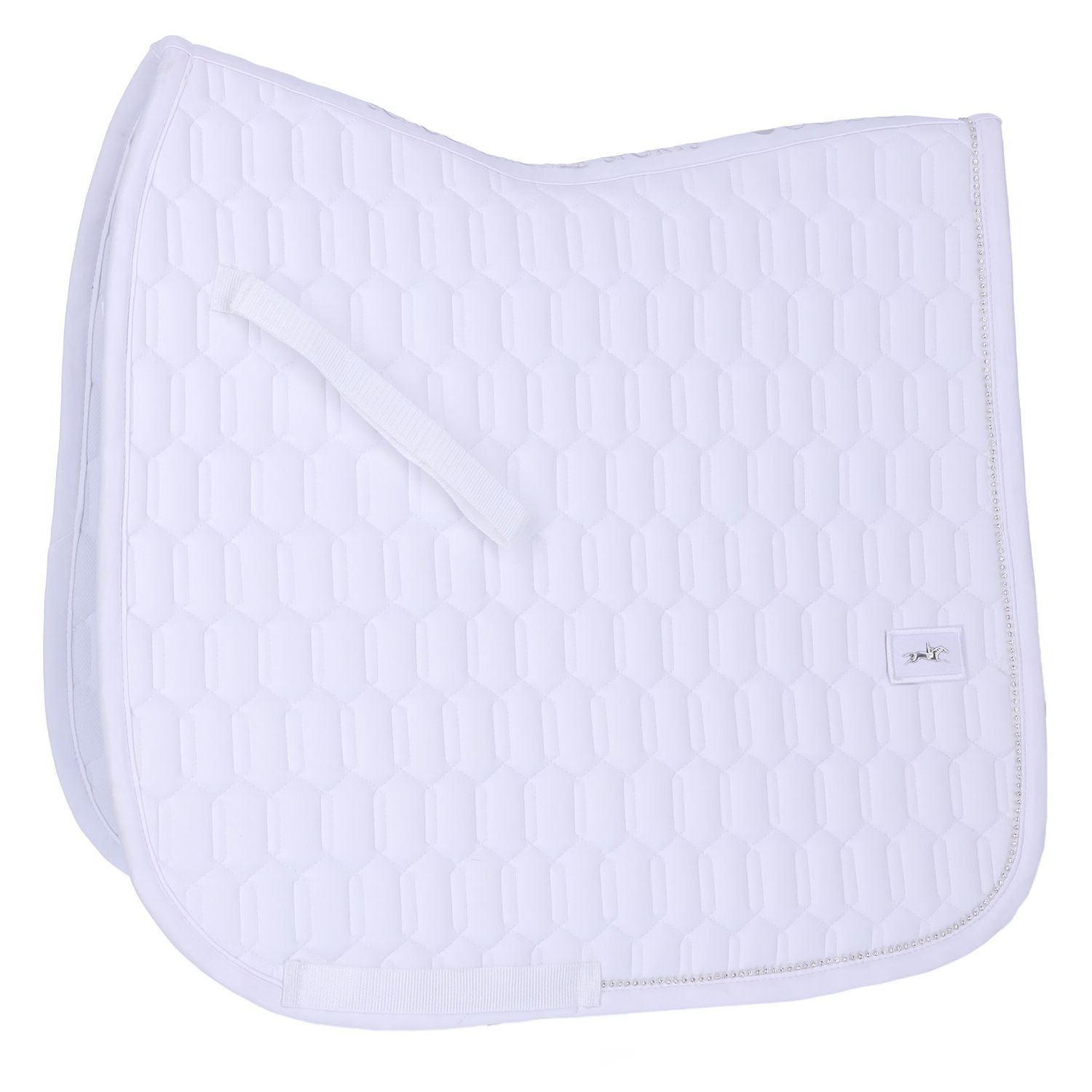 Schockemöhle Schabracke SP Energy D - white crystal, Größe Warmblut Dressur
