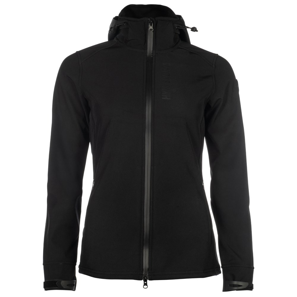 HKM Softshelljacke Crew - schwarz, Größe 152
