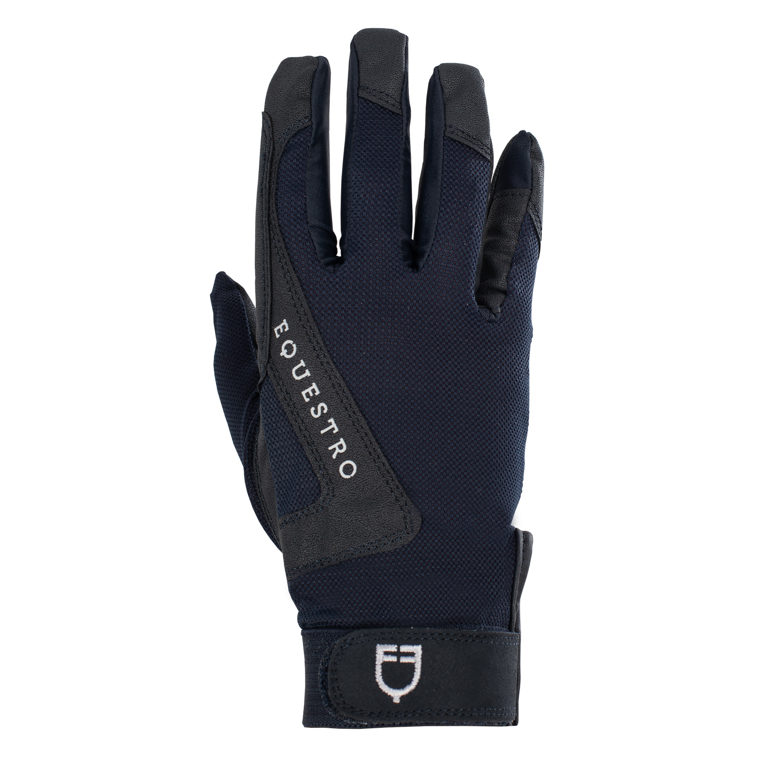 Equestro Technical Fabric Reithandschuhe - navy, Größe S