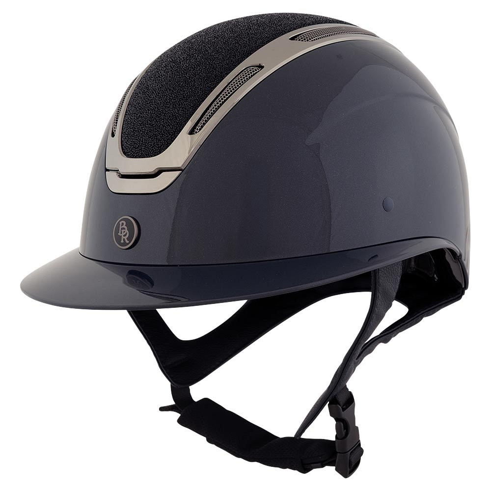 BR Reithelm Zeta Sparkling - navy/gunmetal, Größe 52/54