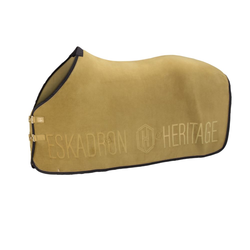 Eskadron Heritage 25/26 Fleece Abschwitzdecke - cardamom, Größe 145 cm (L)