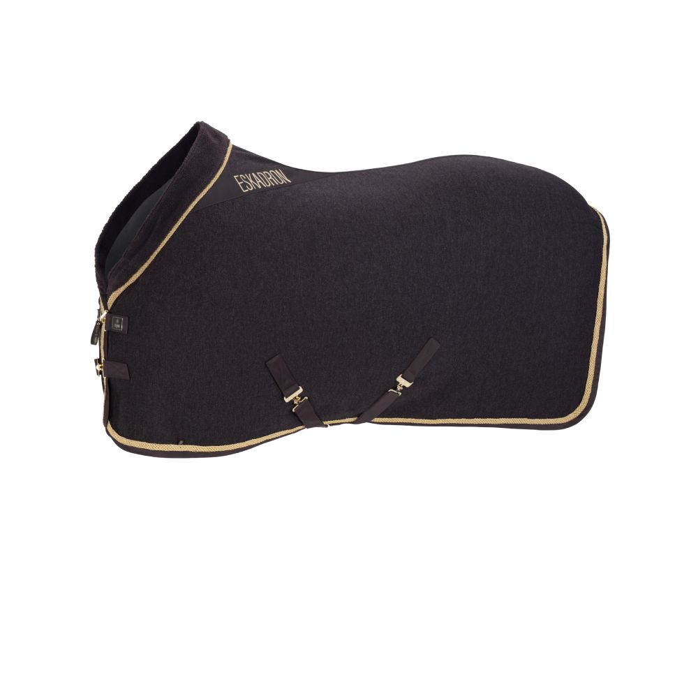 Eskadron Heritage 25/26 Acrylic Abschwitzdecke - black truffle, Größe 145 cm (L)