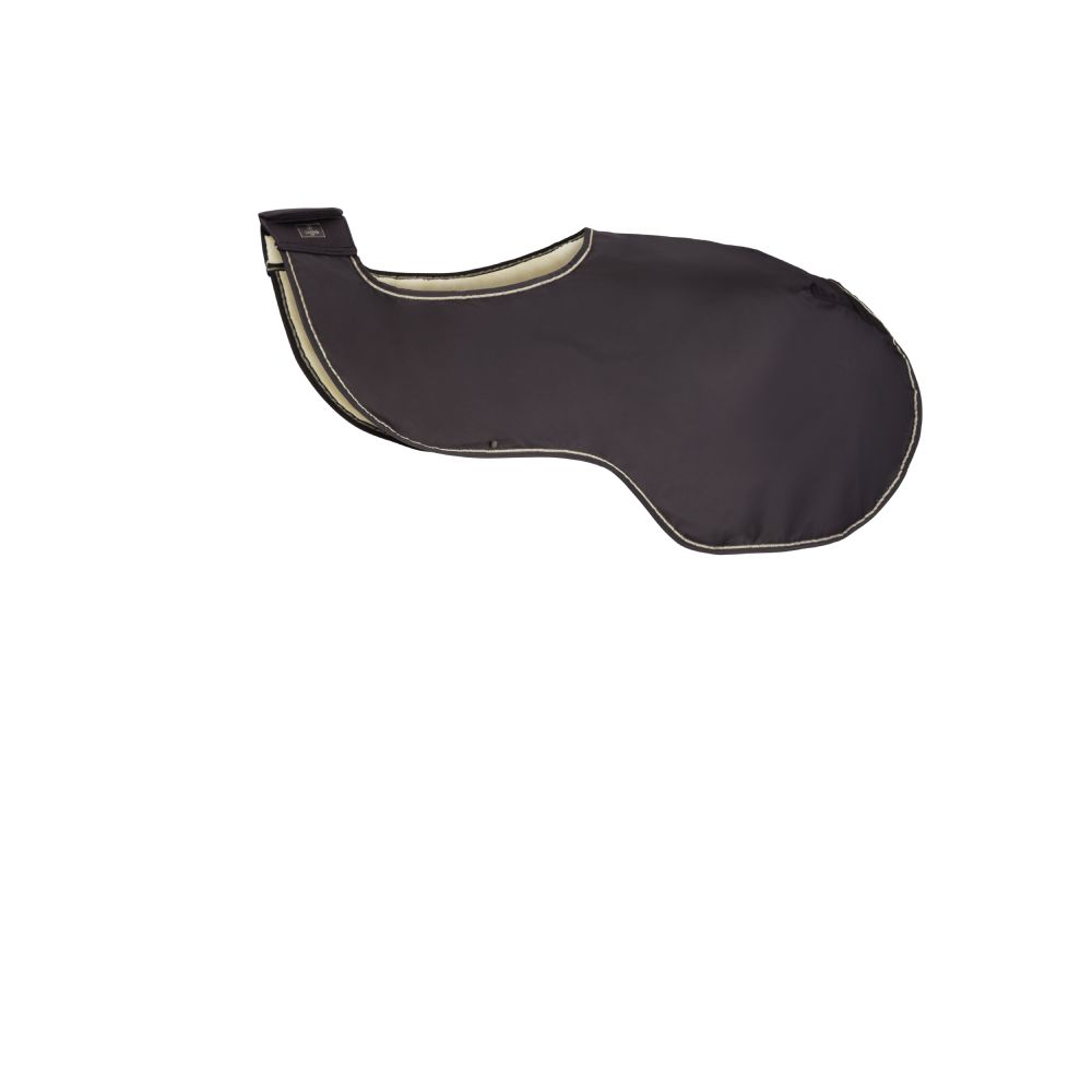 Eskadron Heritage 25/26 1680D Faux Fur Ausreitdecke - black truffle, Größe M