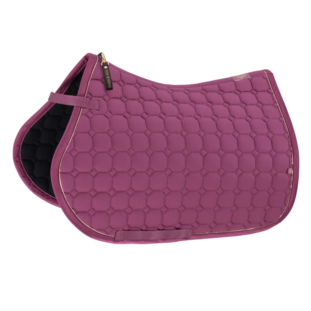 Eskadron Heritage 25/26 Cotton Schabracke - wildberry, Größe Warmblut Dressur