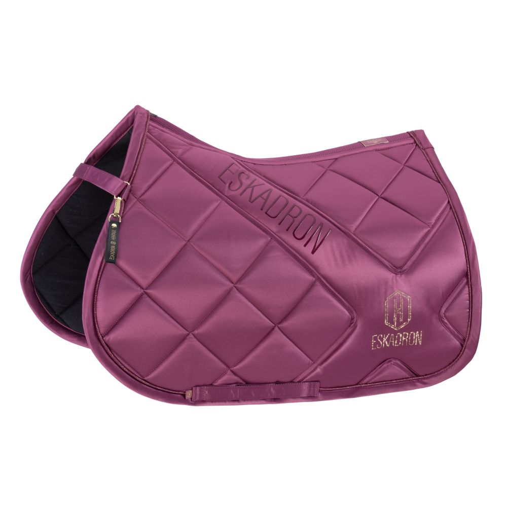 Eskadron Heritage 25/26 Bicross Mattgloss Schabracke - wildberry, Größe Warmblut Dressur