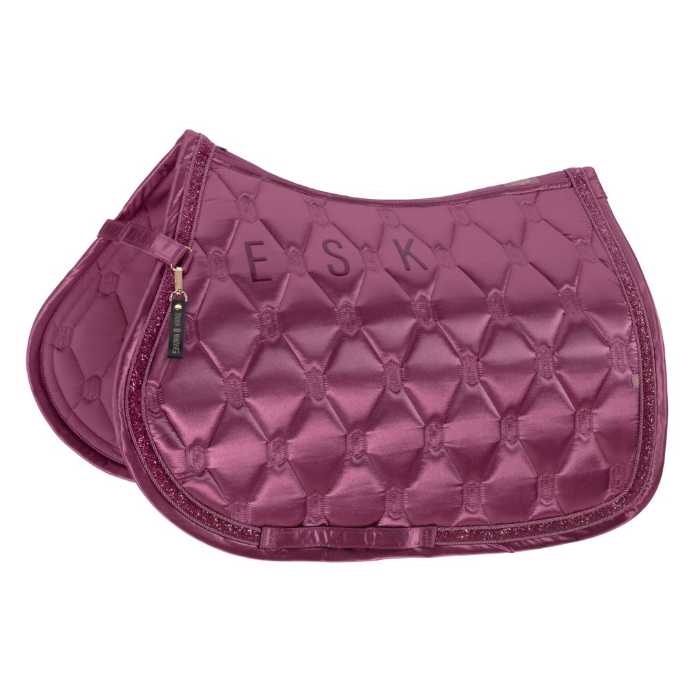 Eskadron Heritage 25/26 Satin Jewel Schabracke - wildberry, Größe Pony Dressur