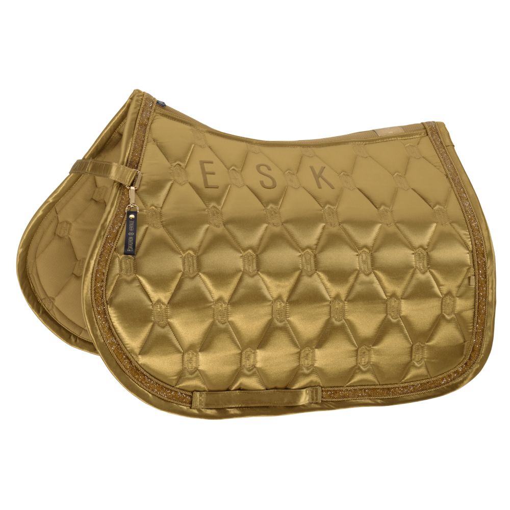 Eskadron Heritage 25/26 Satin Jewel Schabracke - cardamom, Größe Pony Dressur