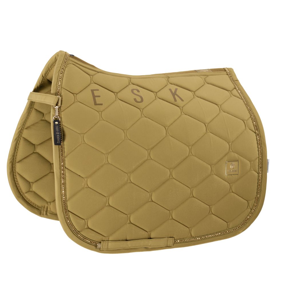 Eskadron Heritage 25/26 Glam Crystal Schabracke - navy, Größe Pony Dressur
