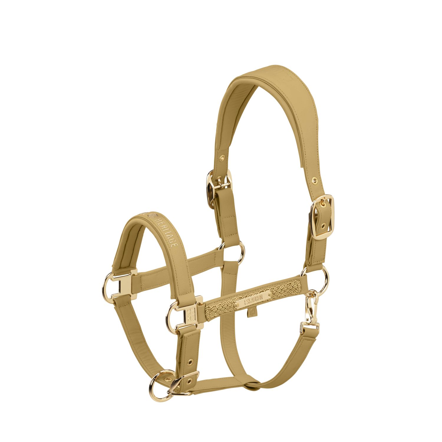 Eskadron Heritage 25/26 Leather Double Pin Halfter - cardamom, Größe Pony