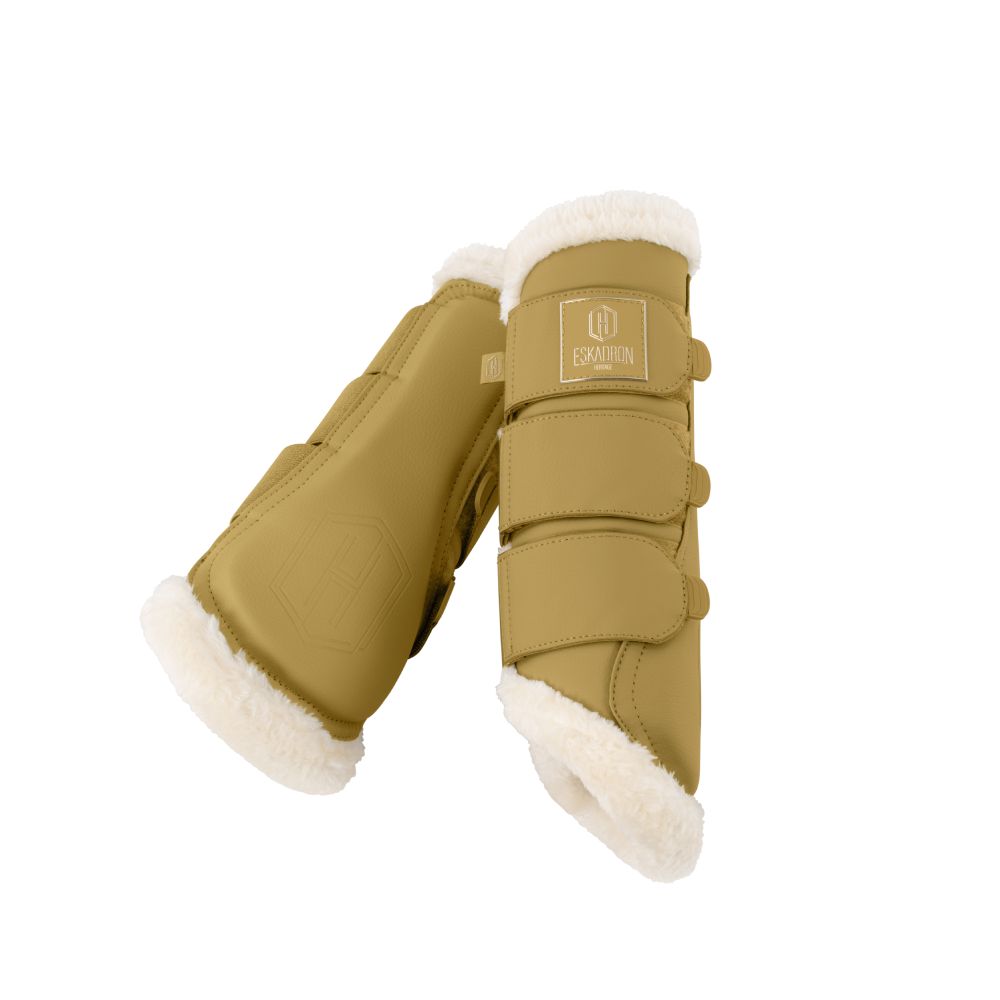 Eskadron Heritage 25/26 Faux Leather FF Gamaschen - cardamom, Größe XL
