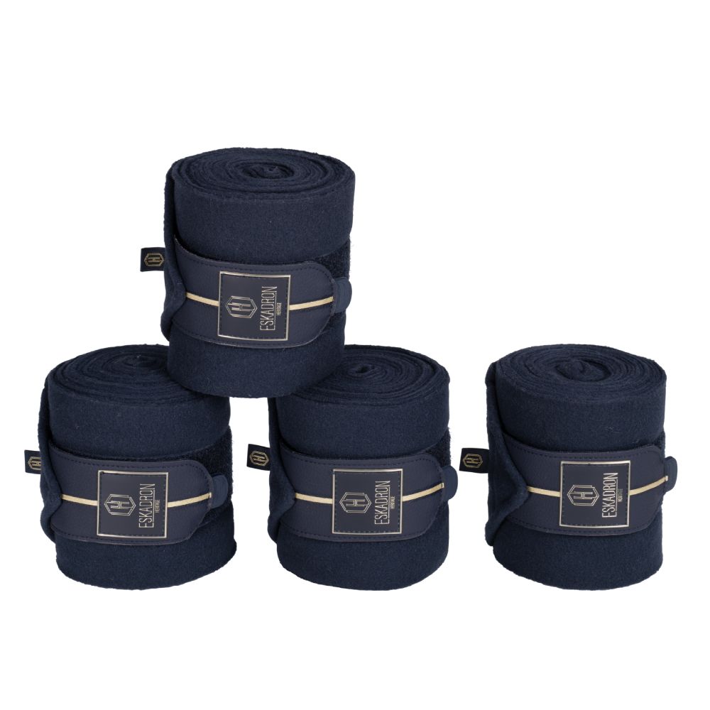 Eskadron Heritage 25/26 Fleece Bandagen - navy, Größe Warmblut