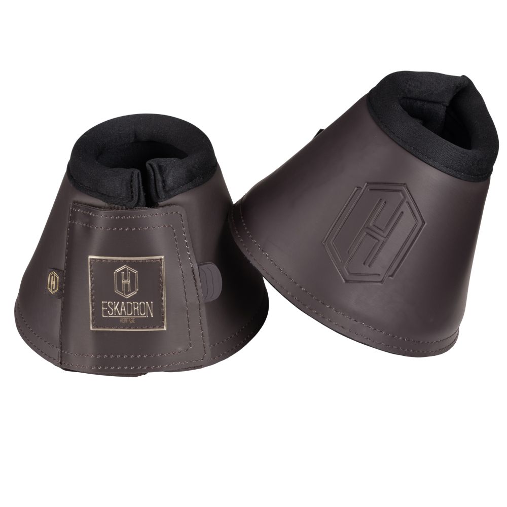 Eskadron Heritage 25/26 Softslate Hufglocken - black truffle, Größe S