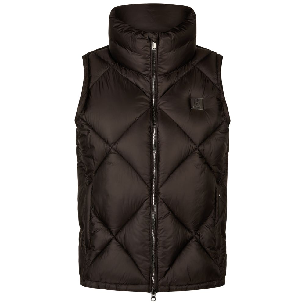 Eskadron Heritage 25/26 Quilt-Waistcoat Weste Damen - black truffle, Größe XXL