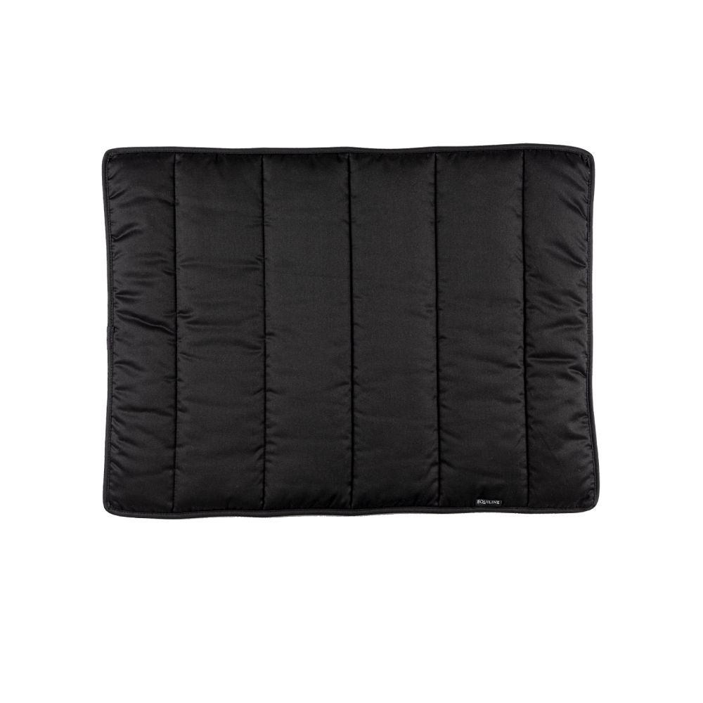 Equiline Quilted Stallbandagen-Unterlagen - schwarz