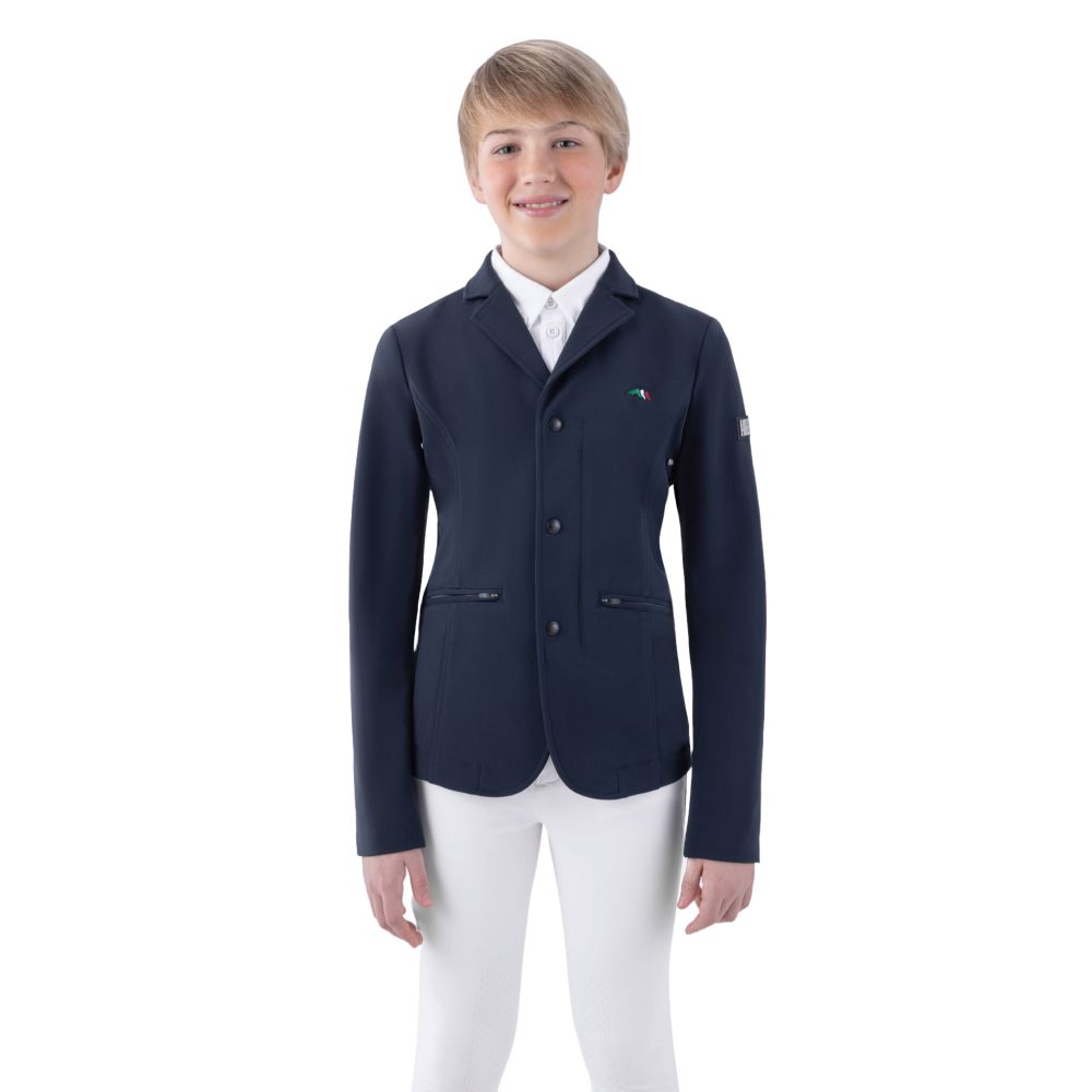 Equiline Jonnyk Jacket Jungen - blau, Größe 128/140
