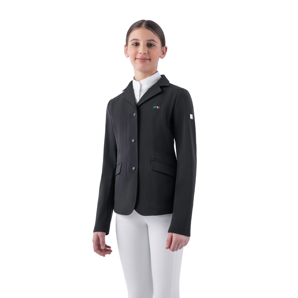 Equiline Carolink Turnierjacket Mädchen - schwarz, Größe 158/170
