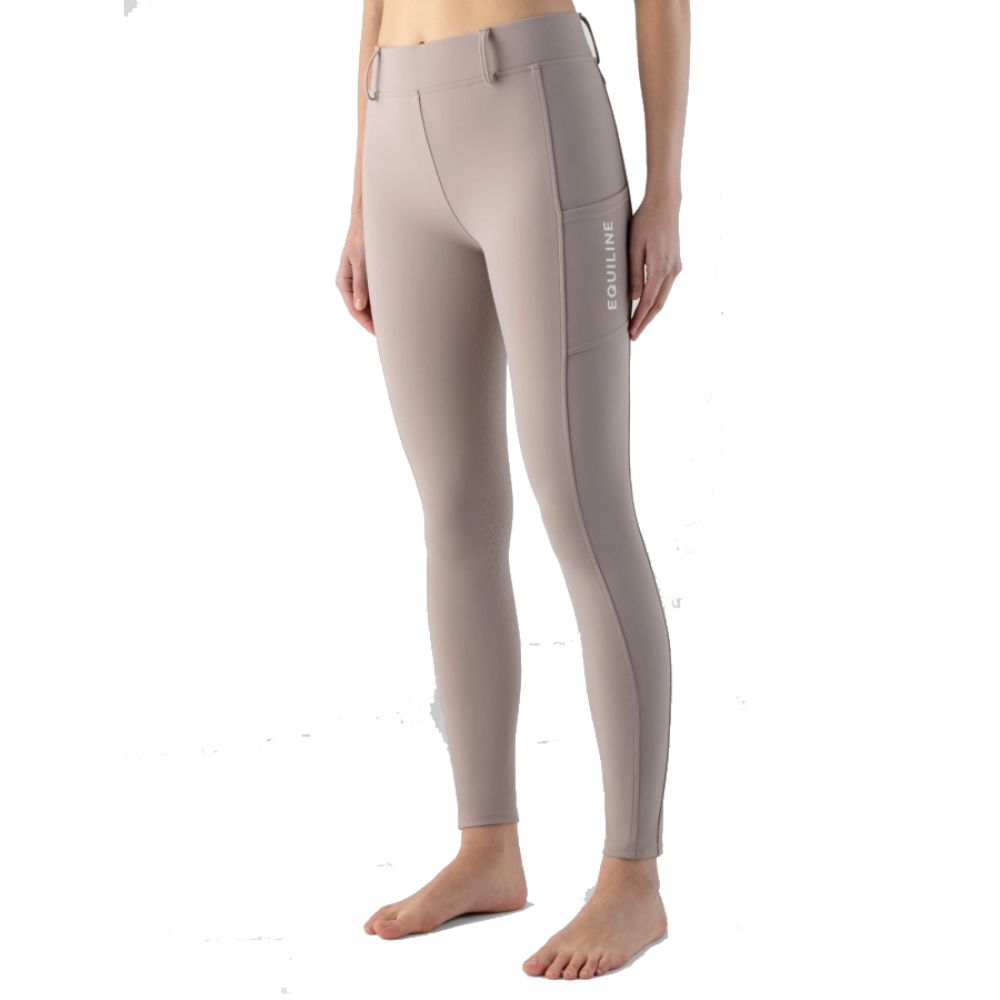 Equiline Steref Vollgrip Reitleggings Damen - tortora, Größe L