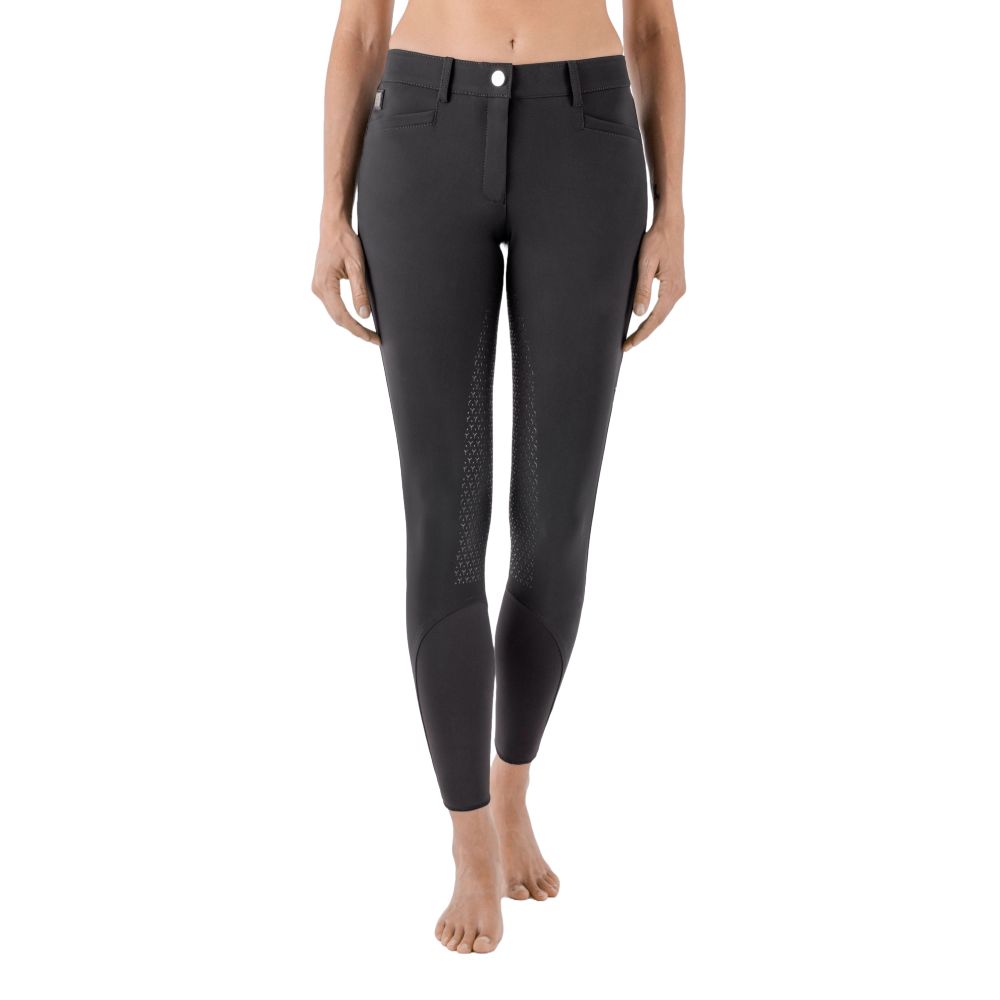 Equiline Ceriek Vollgrip Reithose Damen - schwarz, Größe 34